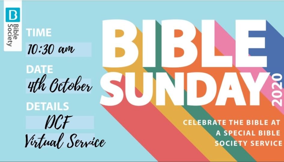 Bible Sunday The Bible Renewing God's People in a PostLockdown Era